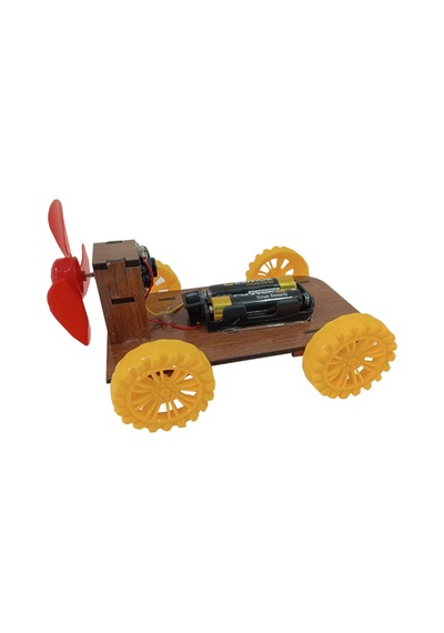 ECE Rüzgar Gücüyle Giden Araba Rüzgarın İtme Gücü Yenilenebilir Enerji Demonte Yerli Üretim