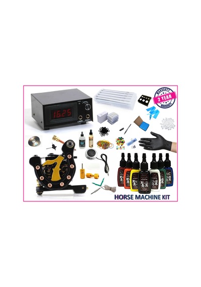 Yellow Horse Tattoo Dövme Makinası Full Set