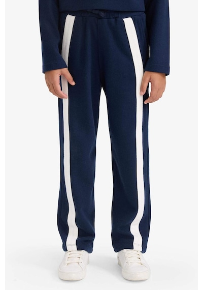 Defacto Erkek Çocuk 2li Takım Baskılı Sweatshirt Eşofman Altı G4387a825wnnv256 Lacivert-nv256