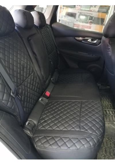 Nissan Qashqai Araca Özel Deri Oto Koltuk Kılıfı (446258192)