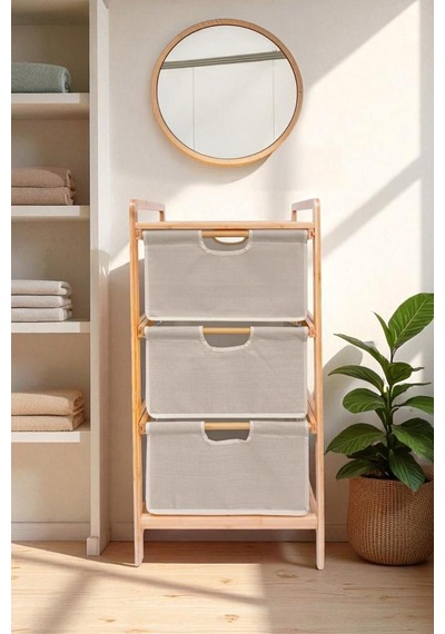 Digithome Bambu 1 Raflı 3 Çekmeceli Banyo Düzenleyici Çekmeceli Dolap Komodin Db-0039 Kahverengi Digithome Bambu 1 Raflı 3 Çekmeceli Banyo Düzenleyici Çekmeceli Dolap Komodin Db-0039 Kahverengi