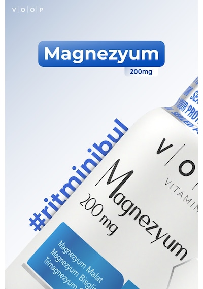 Voop Magnezyum 200mg 30 Tablet