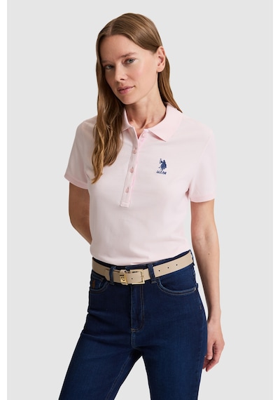 U.s. Polo Assn. Kadın Açık Pembe Tişört Basic 50326475-vr078 Acık Pembe U.s. Polo Assn. Kadın Açık Pembe Tişört Basic 50326475-vr078 Acık Pembe