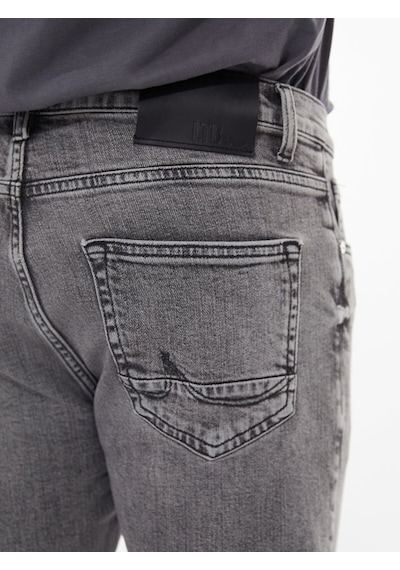 Ltb Smarty Y Normal Bel Dar Paça Skınny Erkek Jean Pantolon 010095145415364 - 55435 Gri