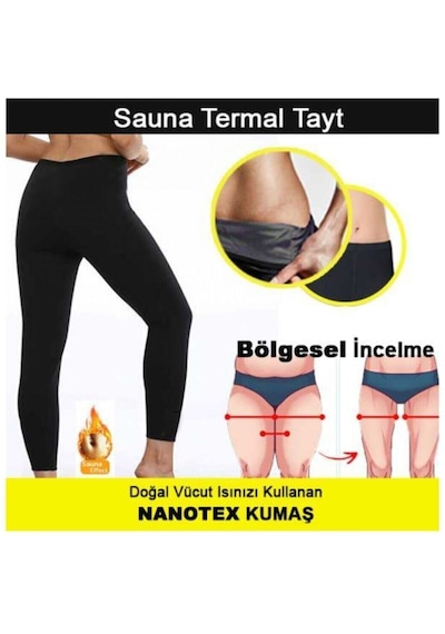 Vovento Sauna Termal Tayt - Sweatshapersiyah S Siyah