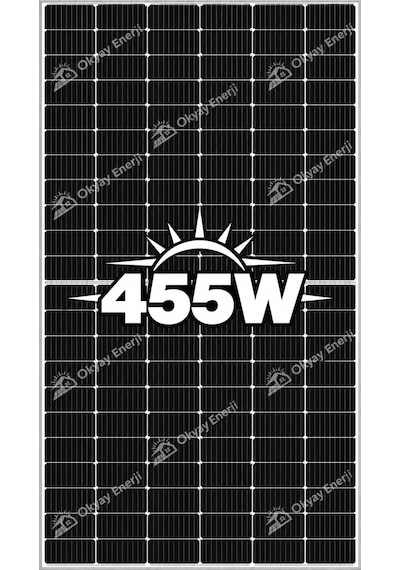 Okyay Enerji 455 Watt Monokristal Güneş Paneli A+