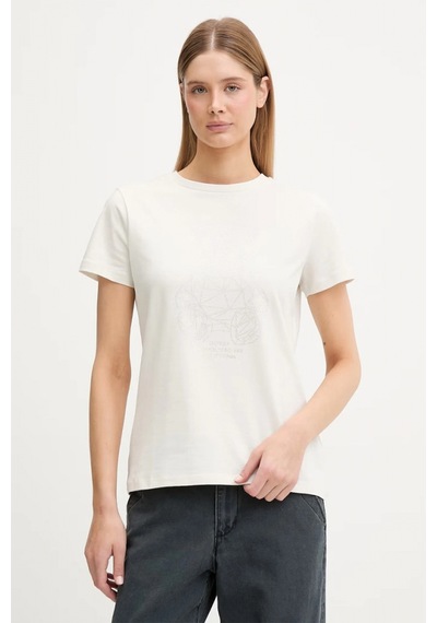 Guess Romy Regular Fit Kadın Beyaz T-shirt V6gı12k3325-g056
