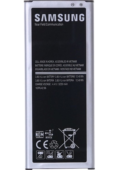 Samsung Galaxy Note 4 N910 Uyumlu Batarya Pil Servis Eb-bn910bbu