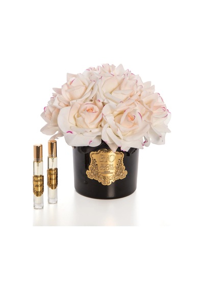 Siyah Cam Gold 14 Gül Luxury Home Perfume Rose