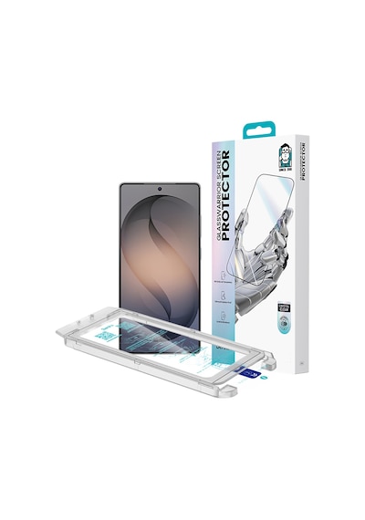 Galaxy S26 Plus Uyumlu Benks Glass Warrior Privacy Ar Cam Ekran Koruyucu Uygulama Aparatı Siyah