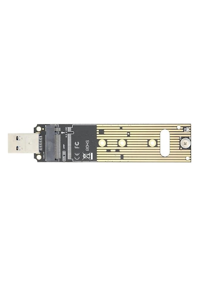 4767 M.2 Nvme Ssd To Usb 3.0 Pci-e Express M-key Çevirici Dönüştürücü Adaptör Kutusu İçi