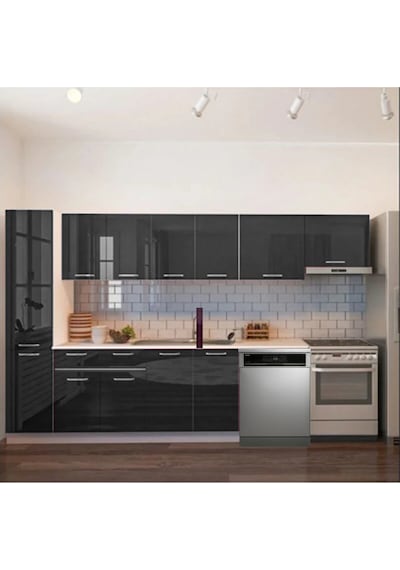 Tiran Hazır Mutfak Dolabı Kiler Dahil -320cm-beyaz Laminat Tezgah Dahil-bulaşık Makinesi Yeri Mevcut Çok Renkli Tiran Hazır Mutfak Dolabı Kiler Dahil -320cm-beyaz Laminat Tezgah Dahil-bulaşık Makinesi Yeri Mevcut Çok Renkli