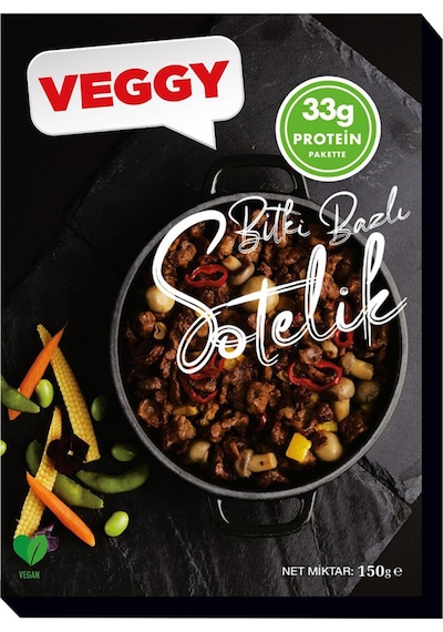 Veggy Vegan Bitkisel Bazlı Sotelik 150 G