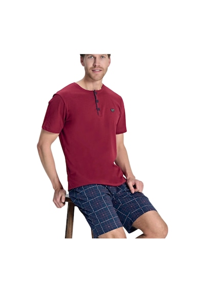 Over Sleep By Poleren Over Sleep 2386 Erkek Yazlık Süprem Şort Pijama Takım S-m-l-xl Bordo Over Sleep By Poleren Over Sleep 2386 Erkek Yazlık Süprem Şort Pijama Takım S-m-l-xl Bordo