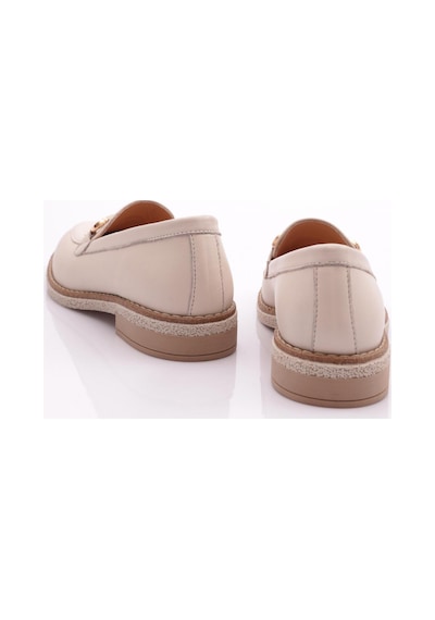 Dgn 246 Kadin Loafer Ayakkabi 246-1567-R0463 Ekru
