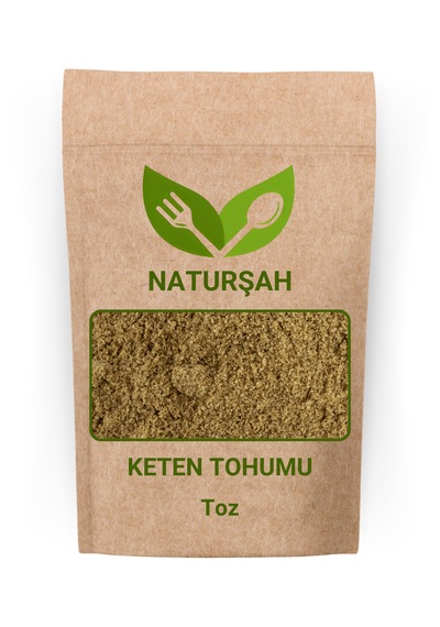 Naturşah Keten Tohumu Toz - Öğütülmüş 1 Kg / Linum Usitatissimum