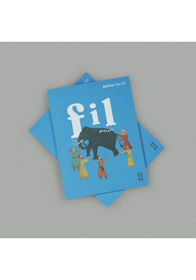 Ketebe Dükkan Defter No. 02 Fil Defteri Çok Renkli