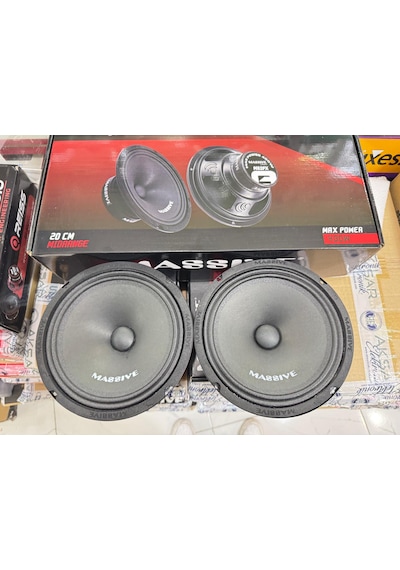 Ms-m82fx 20 Cm Oto Midrange Hoparlör Deprem Serisi Çifti 800w-300