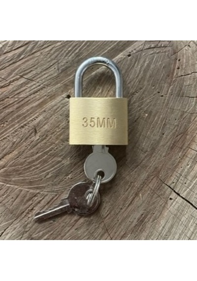 Trm Pirinç Asma Kilit 35mm Paslanmaz Çelik Milli Asma Kilit