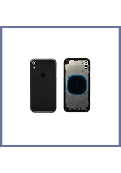Bezos Apple iPhone Uyumlu Xr A Kalite Boş Kasa Kapak Siyah Dlra