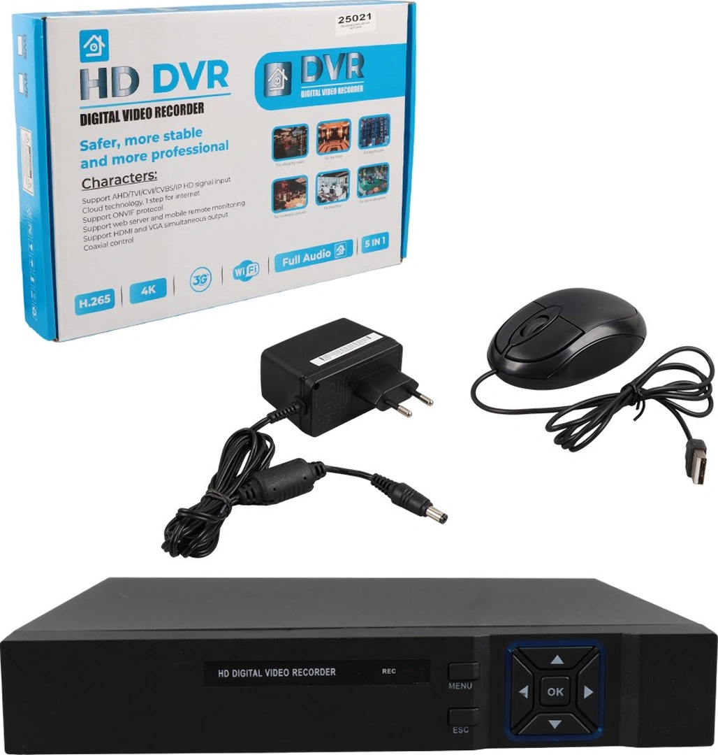 Powermaster Kc-25021 4k 9 Kanal 8mp H265+ Nvr Kayıt Cihazı