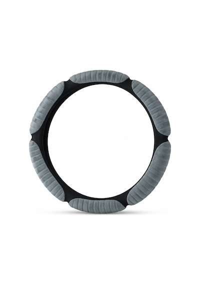 Gri Spor Direksiyon Kılıfı - 38cm Konforlu Ve Kaymaz Tasarım Çok Renkli