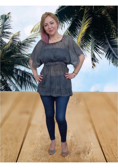 Plaj Elbisesi Pareo (555259836) Kırmızı