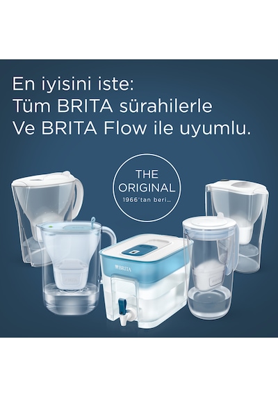BRITA MAXTRA PRO Kireç Uzmanı Yedek Su Arıtma Filtresi, 6'li