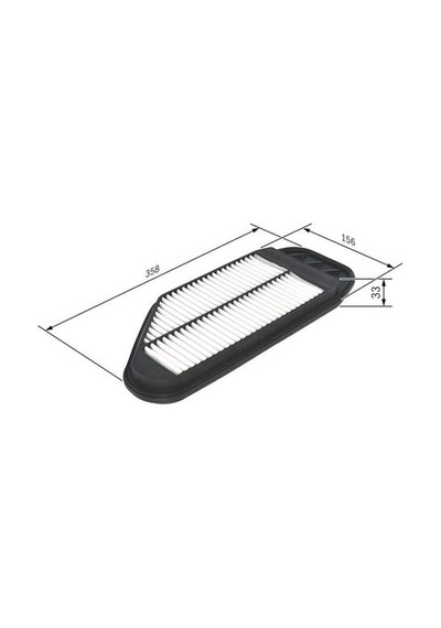 Bosch F026400349 Hava Filtresi 96827723