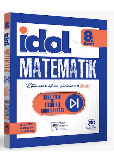 Çanta 2025 8. Sınıf Lgs İdol Matematik Konu Özetli Etkinlikli Soru Bankası