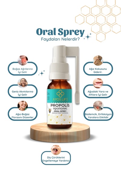 Ayoslife Propolisli Koruyucu Ağız Spreyi 20 ML