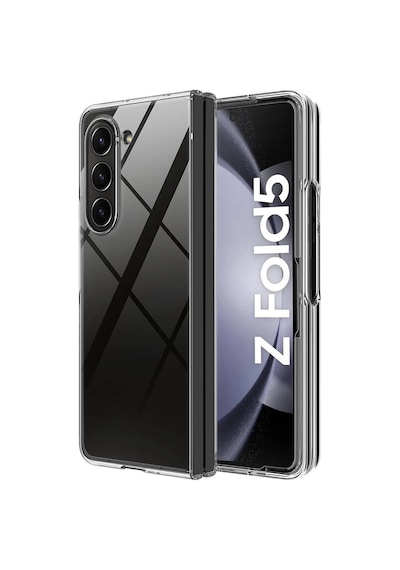 Zore Galaxy Z Fold 5 Uyumlu Msra Droga Kılıf-renksiz Renksiz