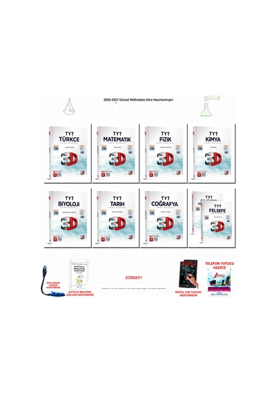 3d Tyt Soru Bankaları Genel 9 Ki 9 Kitap Seti