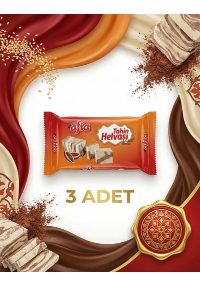 Afia Kakaolu Tahin Helvası 3x500 Gr