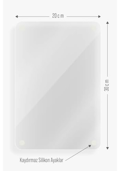 Decovetro Saydam Cam Boya Paleti 20 X 30 Cm