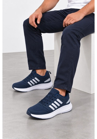 Ht Hotin Aeris Erkek Bağcıklı Günlük Sneaker Spor Ayakkabı - Lacivert