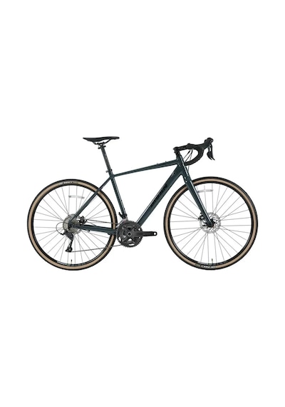 Bisan All Traıl Grx600 Erkek Yarış Bisikleti 540h Hd 28 Jant 22 Vites Parlak Gri Siyah Çok Renkli
