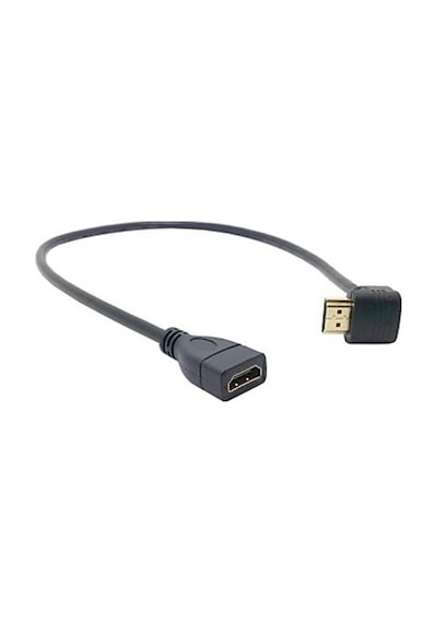 90 Derece Hdmi Uzatma Kablosu - 60Cm