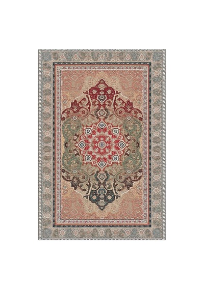 Kartela Halı Luma Halı Jüt Taban Dokuma Halı - 60 X 90 Cm Çok Renkli