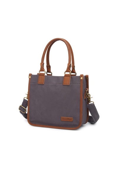 Kanvas Kumaş Kadın Çantası Elden Tutmalı Smart Bags 1333 Kahve
