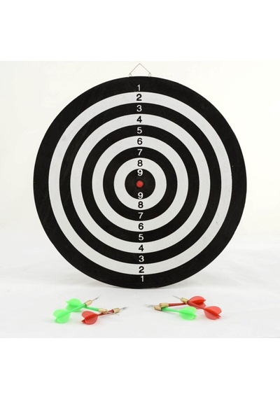 Çift Taraflı Dart Tahtası Ve 4adet Ok
