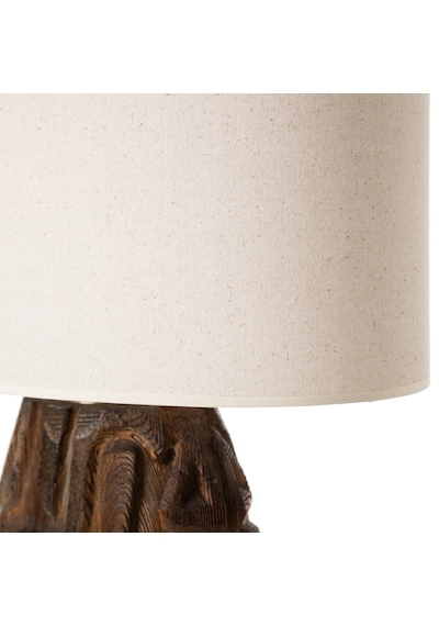 Mudo Home Carving Abajur Kahve