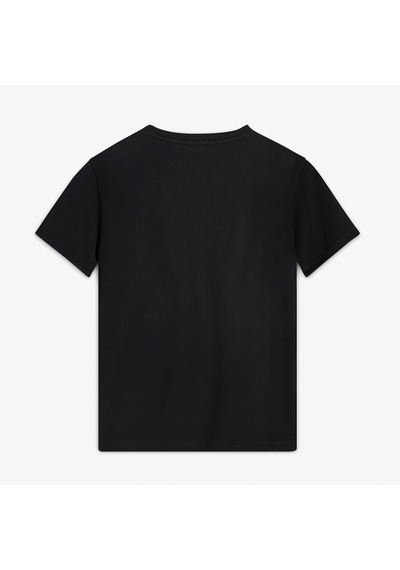 Converse High Tops Kadın Nakışlı Siyah T-shirt