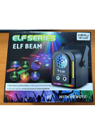 Hepu Fb-1100 Elf Beam Kumandalı Mini Disko & Parti Işığı Diğer