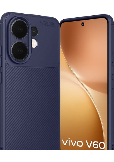 Gld-spt- Newface Vivo V60 5g Auto Focus Karbon Kapak - Lacivert