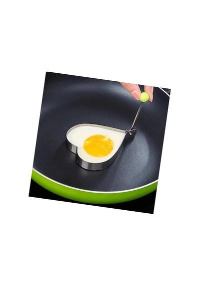 Metalik Şeklinde Metal Omlet Yumurta Ve Krep Kalıpları Evimdeyokyok