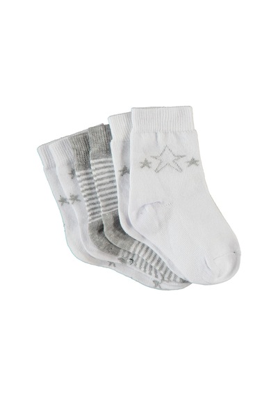 Civil Baby Erkek Bebek 3'lü Çorap Set 6 -  - Standart D3E08017824W1