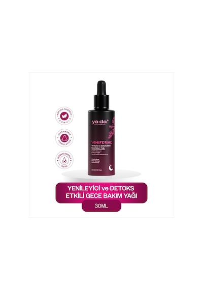 Lexroo Viniferine Yenileyici Ve Etkili Gece Bakım Yağı 30ml
