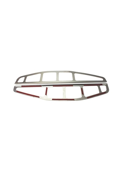 Fiat Doblo Krom Stop Çerçevesi 2000-2006 Arası 2 Parça P.çelik