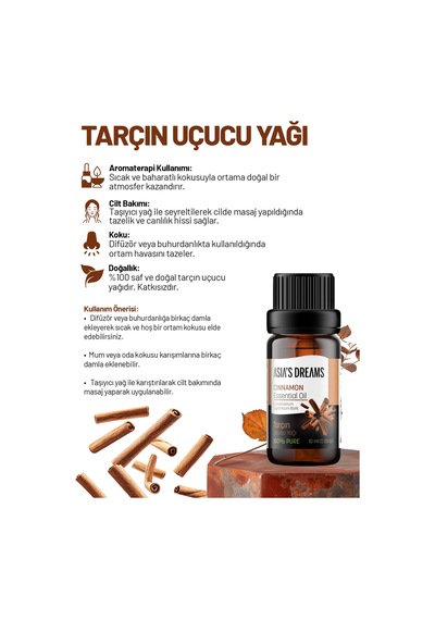 Tarçın Uçucu Yağı 10 Ml